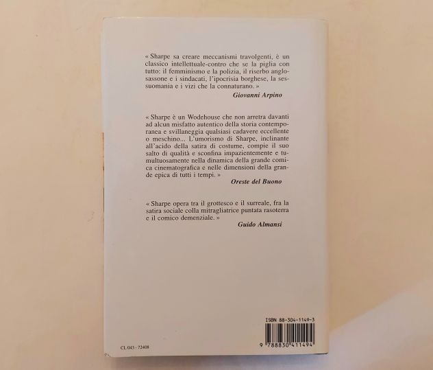 Oltraggio al pudore di Tom Sharpe Ed.Longanesi & C.luglio 1993 - Foto 3