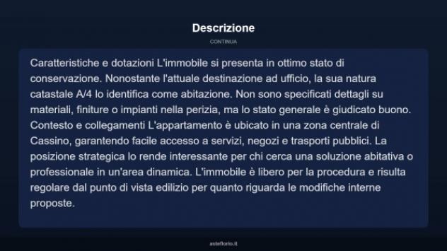 Immobile in asta di 122 m² in vendita a Cassino - Foto 10