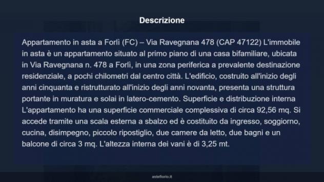 Immobile in asta di 92 m² in vendita a Forlì - Foto 13