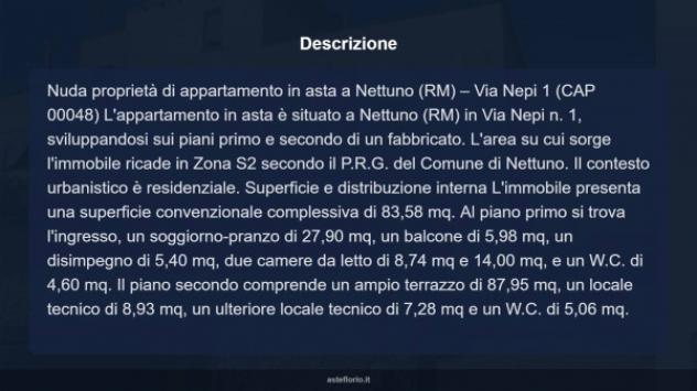 Immobile in asta di 105 m² in vendita a Nettuno - Foto 17