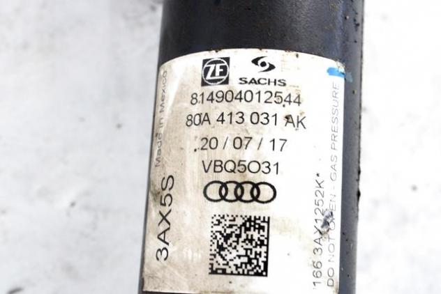 80A413031AK COPPIA AMMORTIZZATORI ANTERIORI SINISTRO E DESTRO AUDI Q5 80A (2017) RICAMBIO USATO - Foto 2