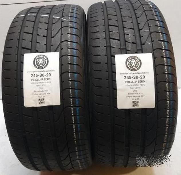 2 gomme 245 30 20 pirelli a48010