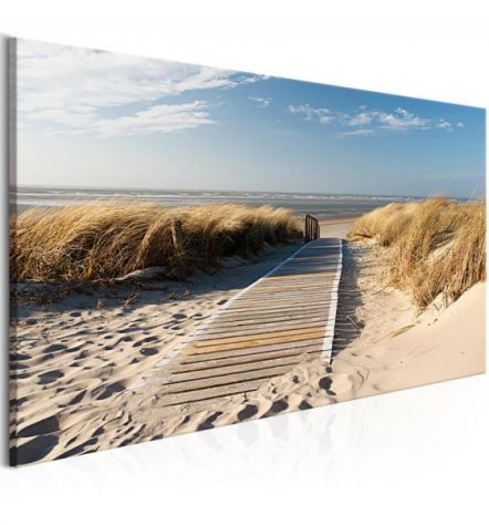 Quadro Da Spiaggia 100x45 ARREDALACASA