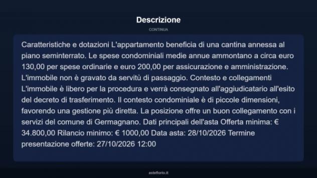 Immobile in asta di 72 m² in vendita a Germagnano - Foto 4