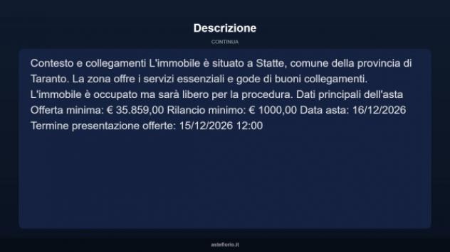 Immobile in asta di 142 m² in vendita a Statte - Foto 4