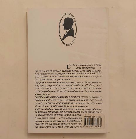 Il destino di Antarion di Clark Ashton Smith 1°Ed.Fanucci, marzo 1986 - Foto 2