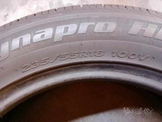 2 gomme 235 55 18 hankook a3012 - Foto 7