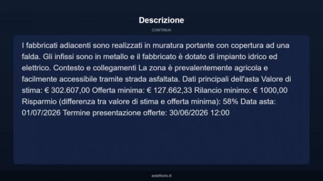 Immobile in asta di 1387 m² in vendita a Guardiaregia - Foto 5