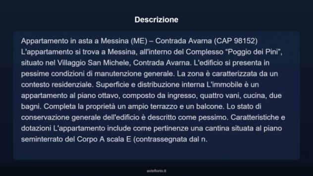 Immobile in asta di 100 m², box auto in vendita a Messina - Foto 4