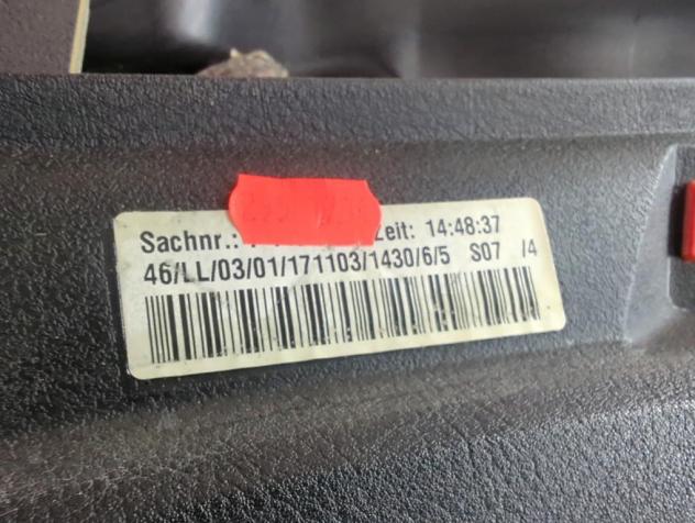 51457143211 CRUSCOTTO BMW SERIE 3 318TD E46 2.0 D 85KW 5M 3P (2003) RICAMBIO USATO - Foto 6