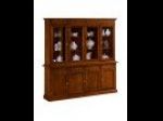 Credenza Con Vetrina In Legno Massello 205 X 42 X 205