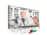 Quadro Fai Da Te 80x40 Cm. Angeli ARREDALACASA Spedizione Gratis