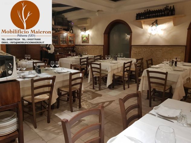Sedie Tavoli Verona Per Arredamento Bar Ristorante Pub Pizzeria cd0377 - Foto 7