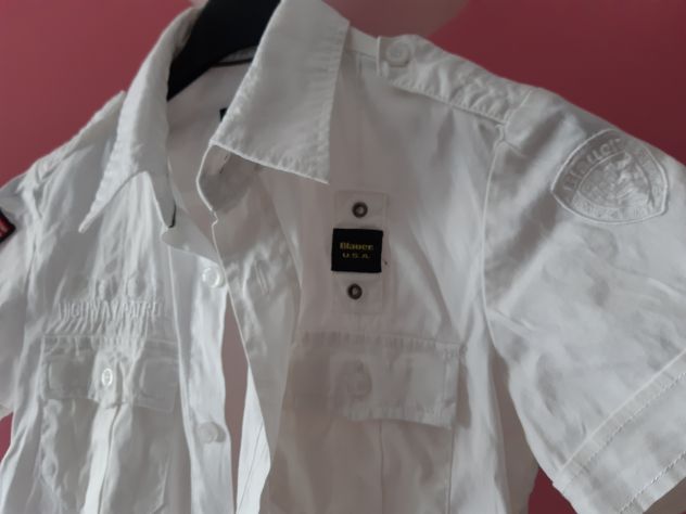 Camicia Bluer Usa biaca Bimbo Tg 8 - NUOVA - Foto 2