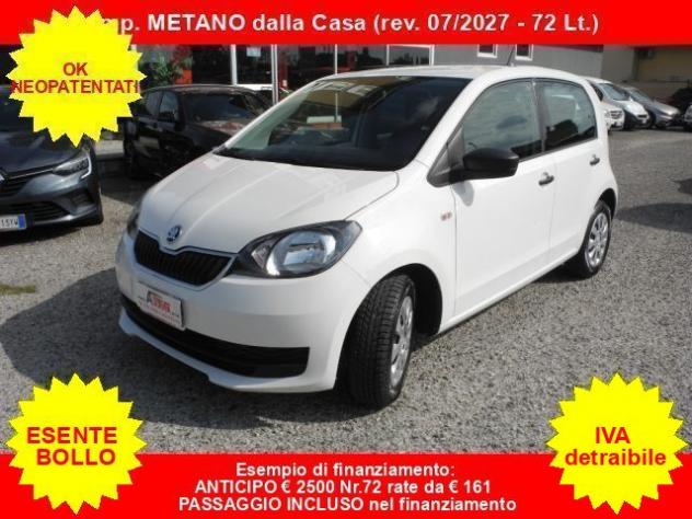 SKODA Citigo 1.0 MPI 5p. Active G-Tec -OK NEOPATENTATI-NO BOLLO rif. 23547944