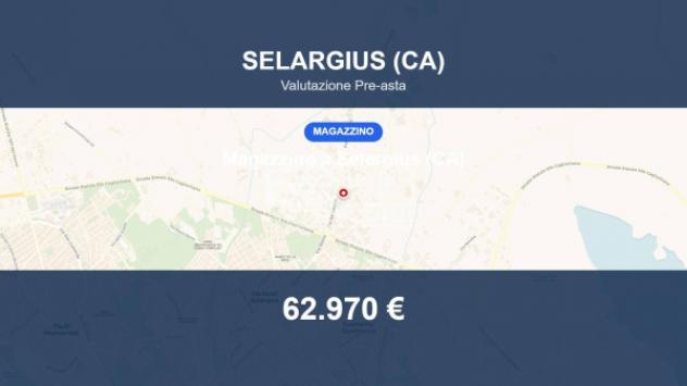 Immobile in asta di 203 m² in vendita a Selargius