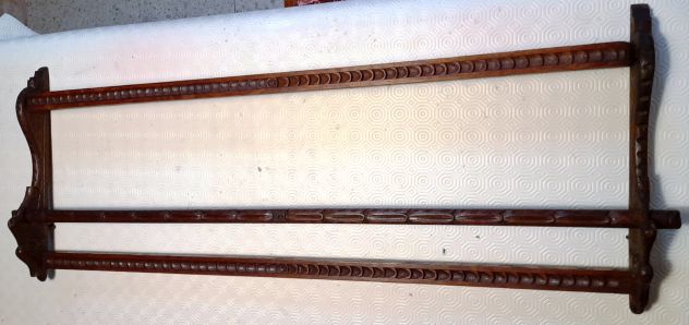 piattaia etnica in legno di teak 80x30