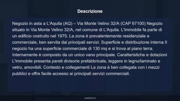 Immobile in asta di 130 m² in vendita a L'Aquila - Foto 10