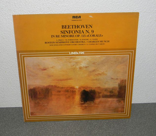 LP SINFONIA N. 9 IN RE MIN OP. 125 "CORALE" DI 'LUDWING VAN BEETHOVEN'
