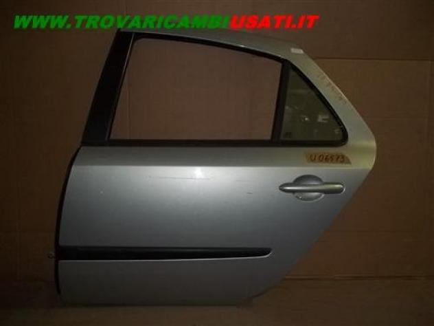 PORTA POST.S. GRIGIO ORO MET. RENAULT LAGUNA  Carrozzeria  Lamierati esterni  Porte  Porta post. sx. RENAULT - LAGUNA - 01-03-2001 - 01-02-2005