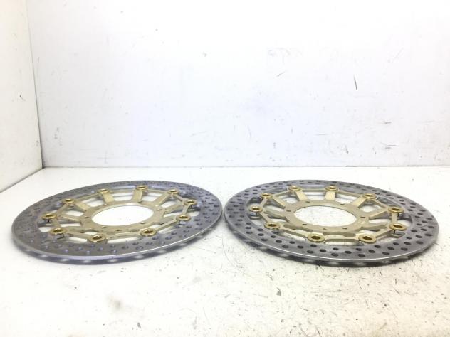 HONDA CBR RR ABS KM0 600 COPPIA DISCHI FRENO ANTERIORI 2024 2026 PC69A4RK - Foto 3