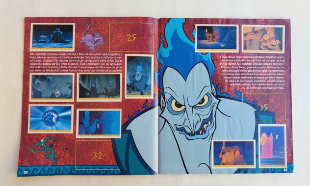 Album figurine Disney Hercules Panini 1997 con 194 figurine attaccate come nuovo - Foto 4