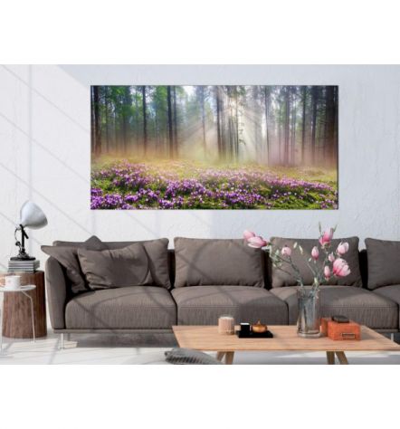 Quadro Foresta E Fiori 70X35 E 120X60 ARREDALACASA - Foto 2