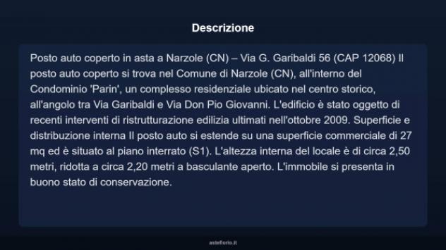Immobile in asta di 27 m² in vendita a Narzole - Foto 4