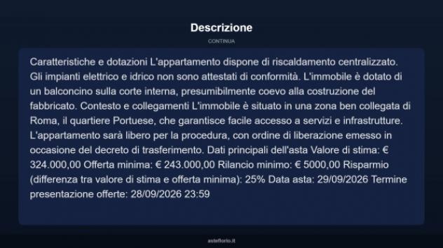 Immobile in asta di 118 m² in vendita a Roma - Foto 5
