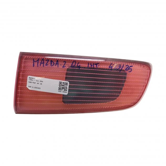 STOP POSTERIORE DESTRO INTEGRATO NEL PORTELLO MAZDA 2 Berlina 1° Serie DD10513F0C F6JA (0307)
