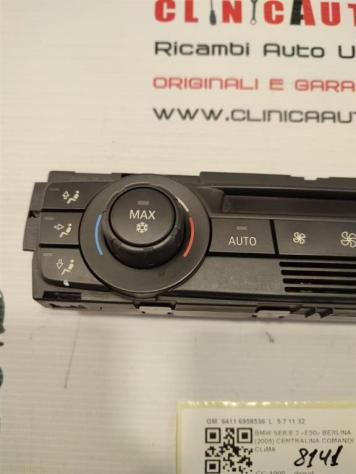 CENTRALINA CLIMA BMW Serie 3 E90 Berlina 6411 6958536 (0508) - Foto 2