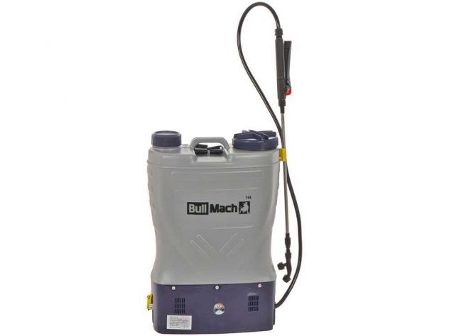 Pompa irroratrice a spalla 16lt elettrica a batteria 12V 8Ah Bullmack