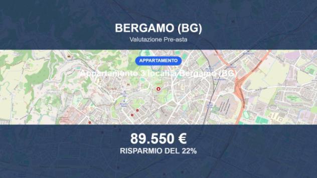 Immobile in asta di 54 m² in vendita a Bergamo