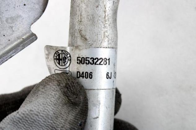50532281 TUBO CLIMATIZZATORE CLIMA A/C ALFA ROMEO GIULIA 952 (2016) RICAMBIO USATO - Foto 2
