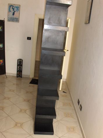 Scaffale in Legno a 7 Ripiani Nero. - Foto 6