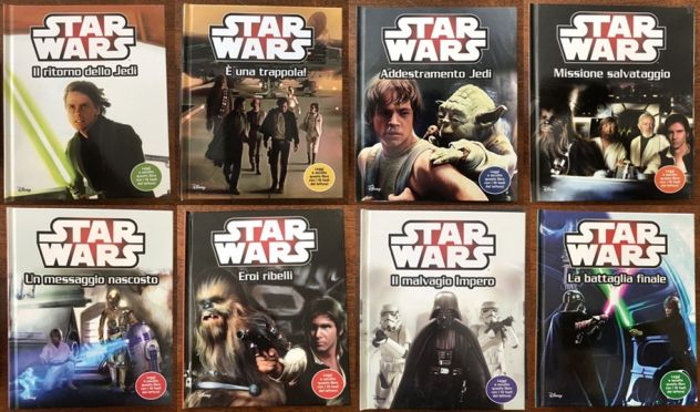 STAR WARS 8 storie da leggere e ascoltare con i 10 TASTI DEL LETTORE, 2016. - Foto 2