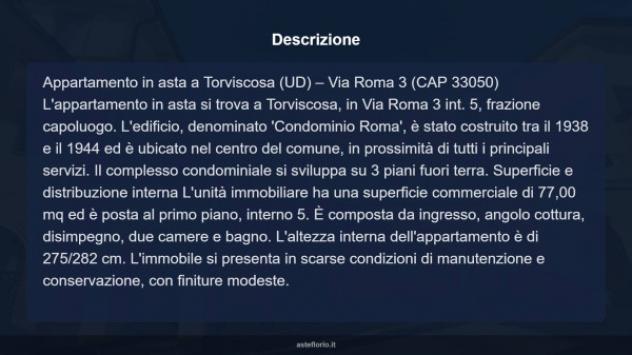 Immobile in asta di 77 m² in vendita a Torviscosa - Foto 12