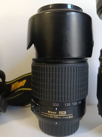 Nikon D5100 con tre obiettivi, filtri e borse. - Foto 3