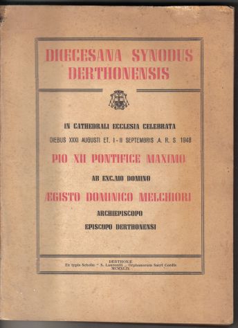 R52- DIOCESANA SYNODUS DERTHONENSIS