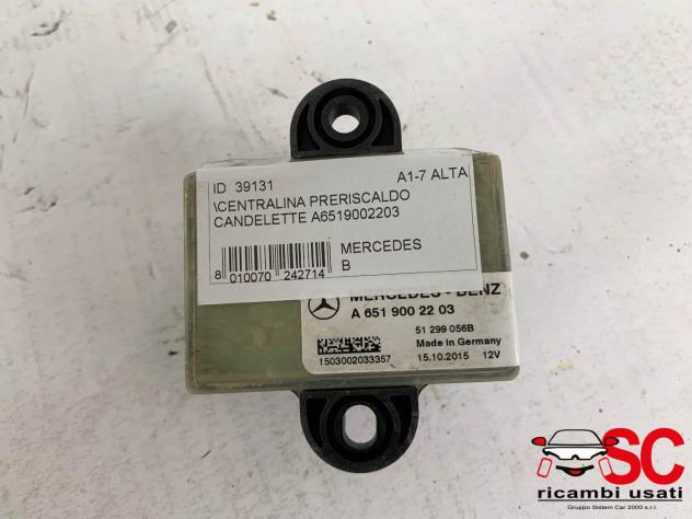 Centralina Candelette Mercedes Classe B W246 A6519002203 - 39131 - Foto 2