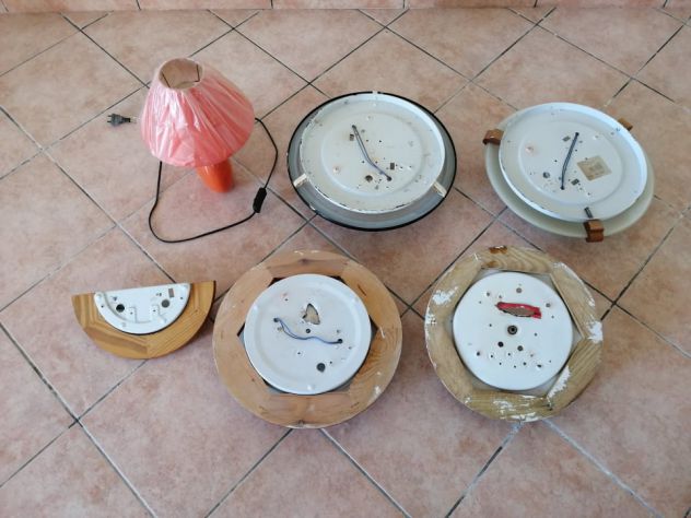 Plafoniere in vetro,bajour funzionanti. - Foto 2