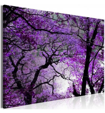 Quadro Foresta Viola 90x60 E 120x80 E 90x60 ARREDALACASA