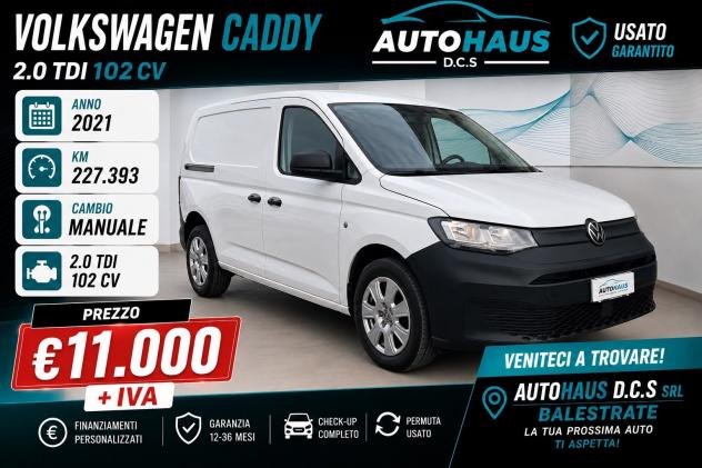 Volkswagen Caddy 2.0 TDI 102 CV