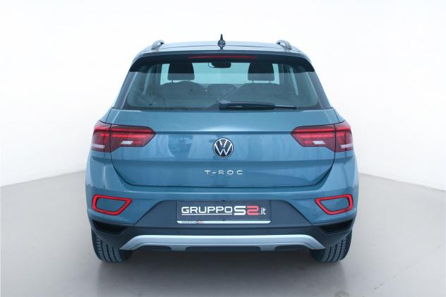Volkswagen T-Roc 1.0 TSI Life / Fari LED - Park Assist - Adaptive Cruise Control - Climatronic trizona - Digital Cockpit - Tetto in contrasto nero - Foto 5