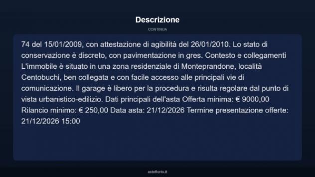 Immobile in asta di 30 m² in vendita a Monteprandone - Foto 4