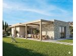 Villa Indipendente Hi-Tech in Stile Pietra a Vista
