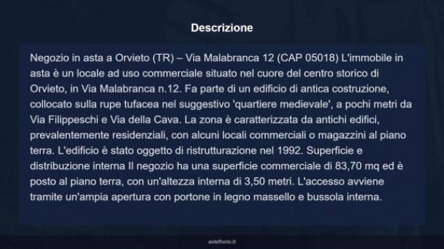 Immobile in asta di 83 m² in vendita a Orvieto - Foto 9