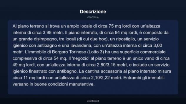 Immobile in asta di 160 m² in vendita a Torino - Foto 6