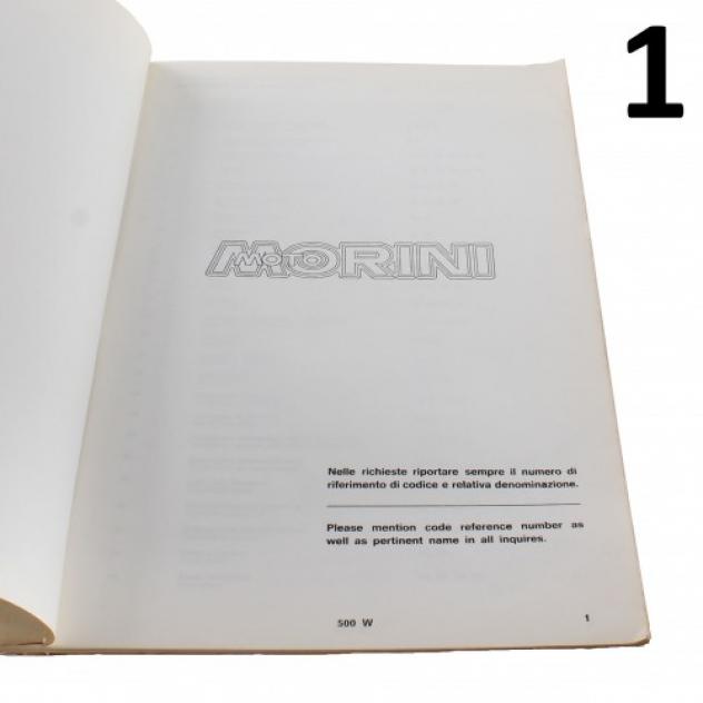 Catalogo ricambi Moto Morini 500 W 5V - Foto 4