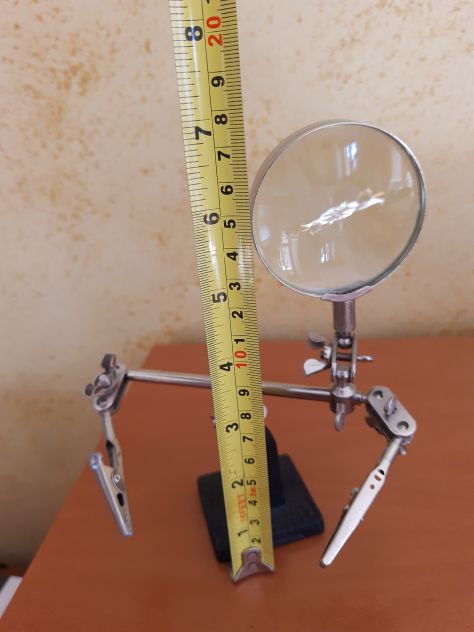 Supporto terza mano con lente di ingrandimento - Foto 3